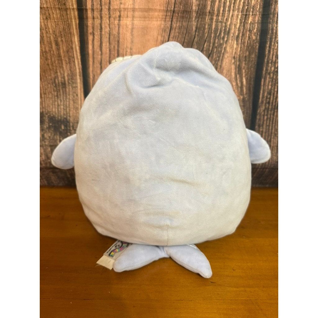 Squishmallows Naomi the Narwhal Plush Stuffed Animal Medium 11"