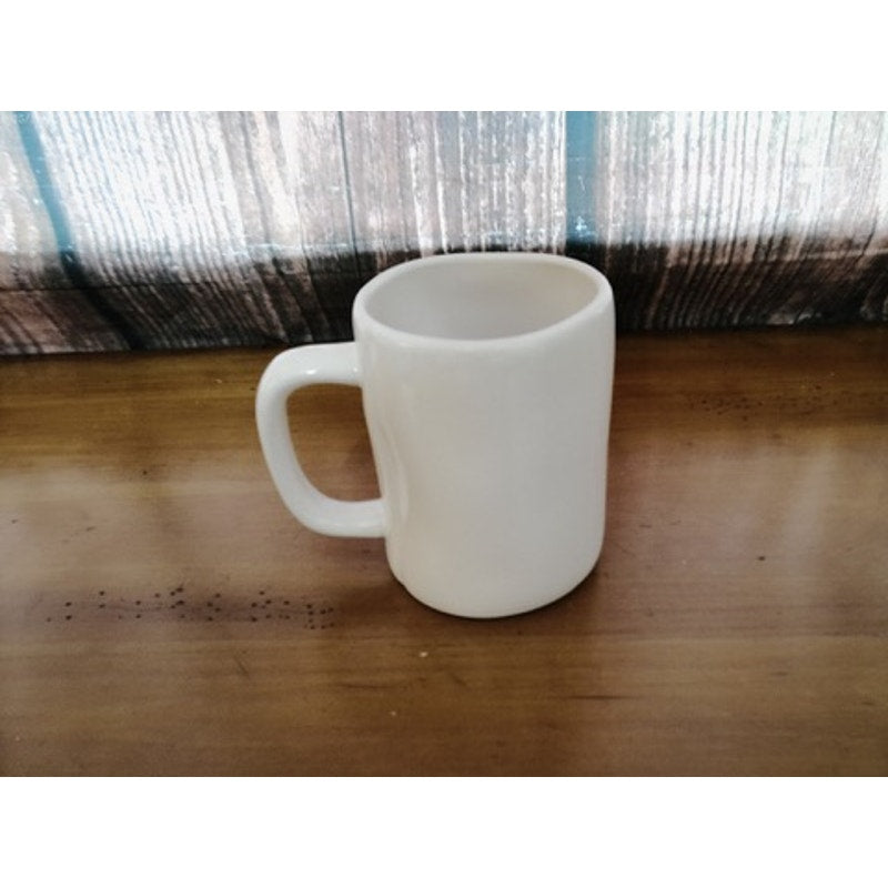 Rae Dunn Artisan Collection OOPSY DAISY Coffee Tea Mug White Farmhouse