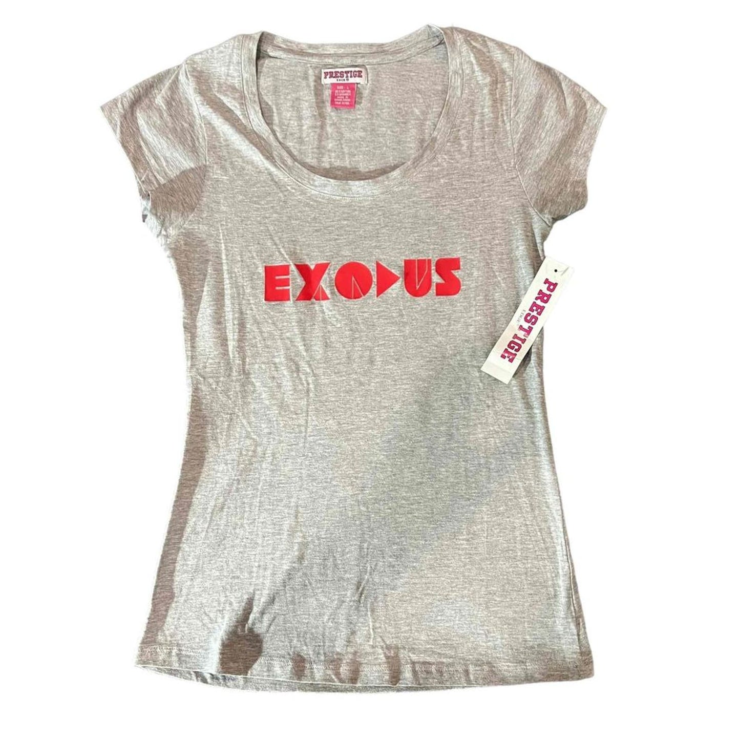 NWT Prestige Edge "Exodus" Short Sleeve Crew Neck T-Shirt Size Large