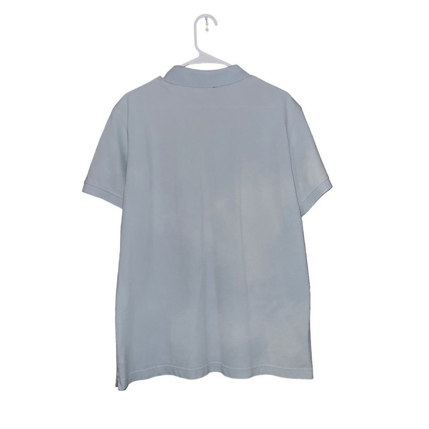 UNTUCKit Polo Shirt Mens 2XL Light Blue Short Sleeve Casual Golf