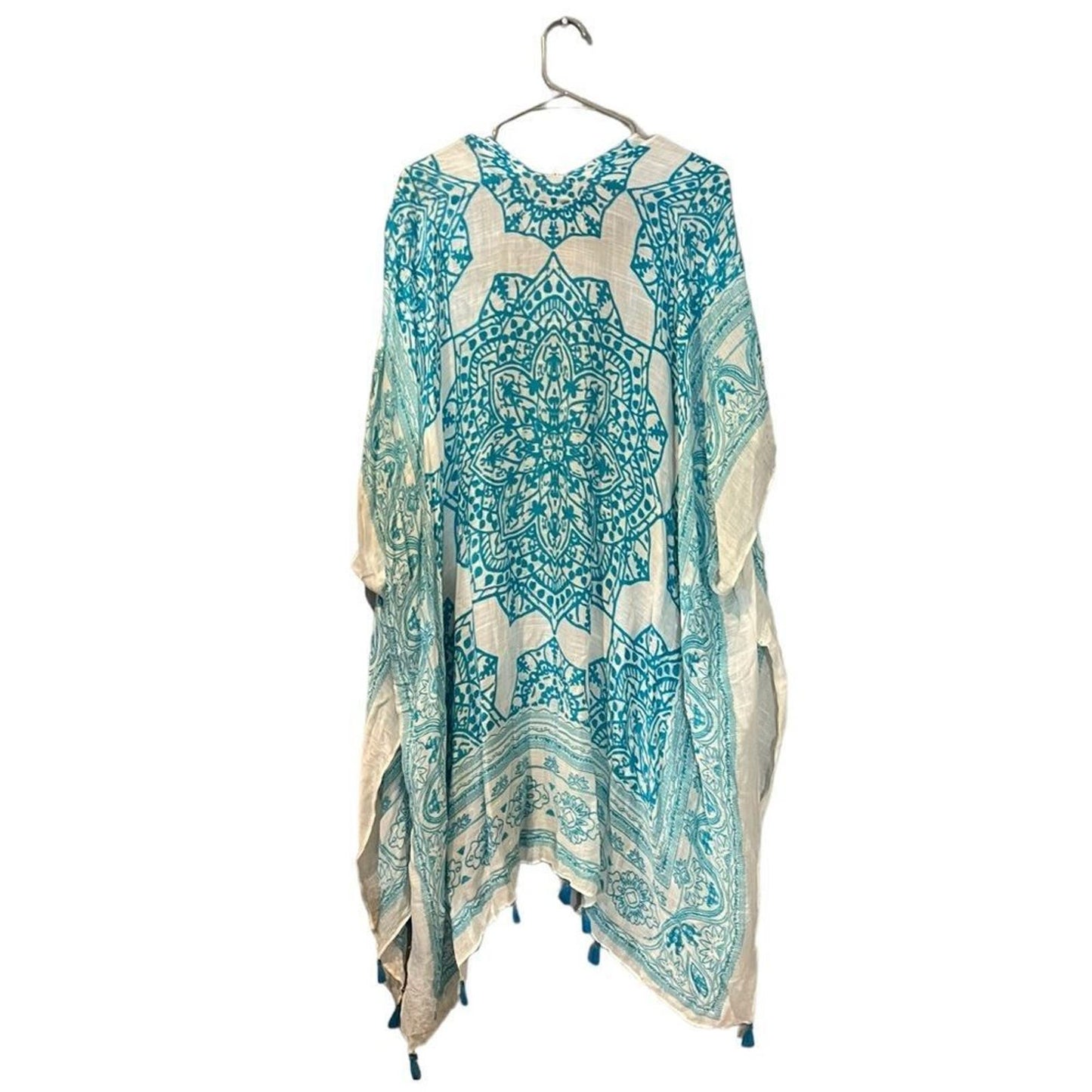 NWT Angie Mandala Printed Cover Up Kimono