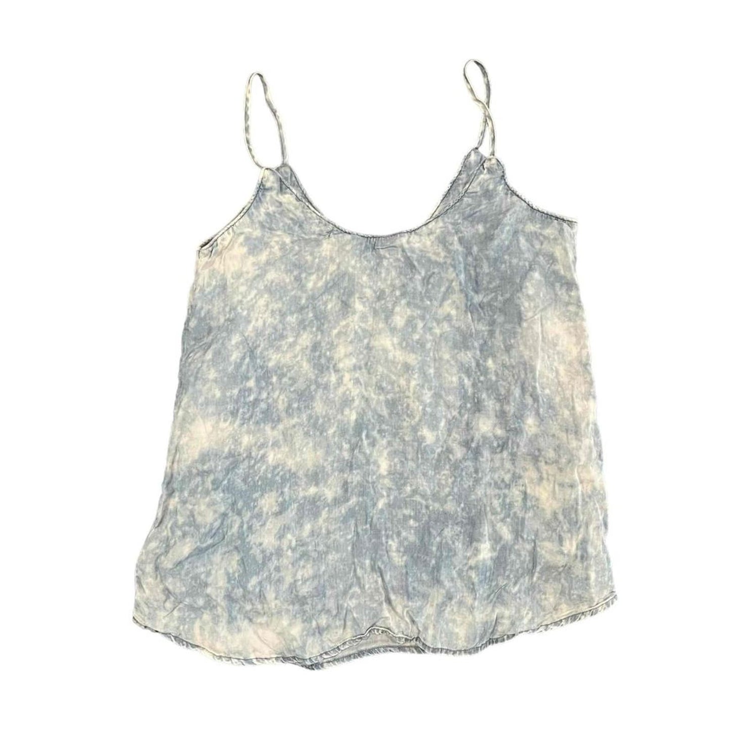 Cloth & Stone Anthropologie Adjustable Straps Scoop Neck Tie-Dye Tank Size Small