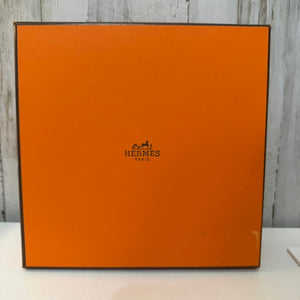 Hermès Gift Box Orange Empty Storage Display Box w/ Lid 8x8x2 in