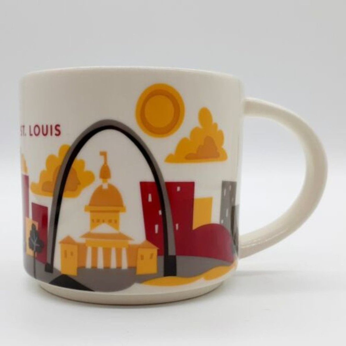 Starbucks You Are Here St Louis Coffee Mug