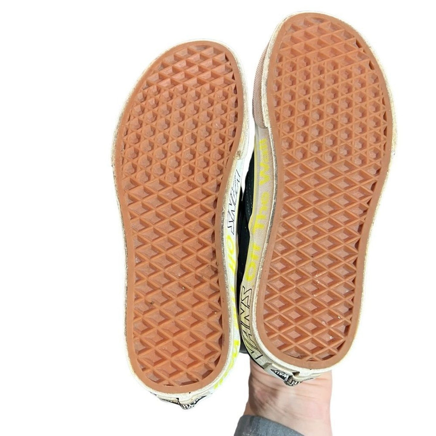 Vans Classic Slip-On Sneakers Women's 5.5 Blue/Teal Skate Casual Shoes