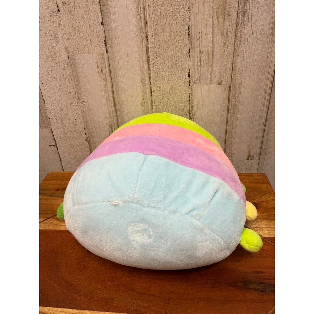 Squishmallow Rutabaga the Caterpillar Plush Toy Small 7" Multicolor