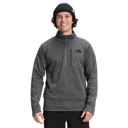 The North Face Canyonlands Heathered Chest Pocket Half-Zip Fleece Pullover Large