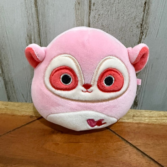 Squishmallows 5" Jamar the Pink Lemur Valentine's Day Plush Toy