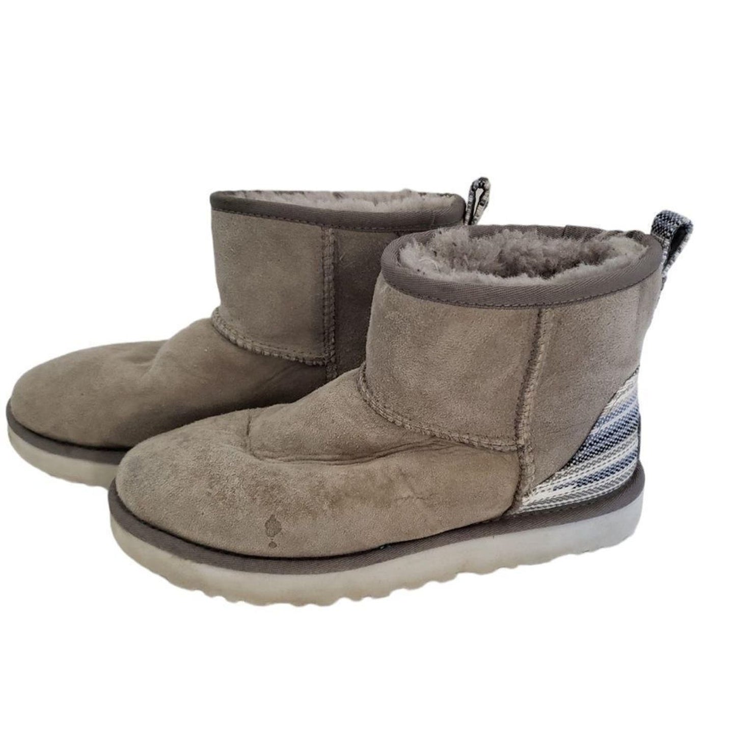 UGG CLASS MINI SERAPE Seal 1010261-SEL Size 6