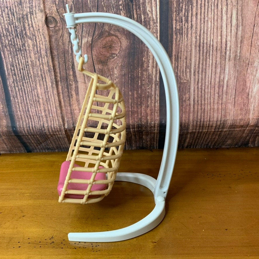 Barbie Hannah Montana Dollhouse Hanging Swing Chair