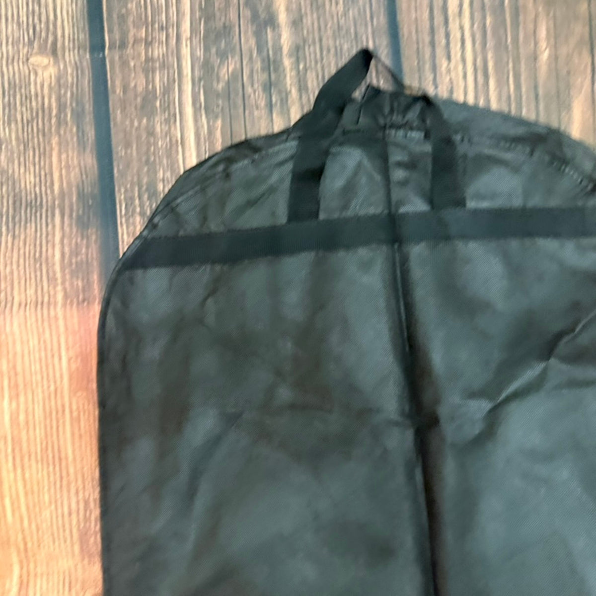Versace Garment Bag Suit Jacket Travel Cover Black Full Zip ID Window
