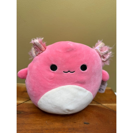 NWT Squishmallows Archie the Axolotl Pink Plush Toy Small 7" Washable