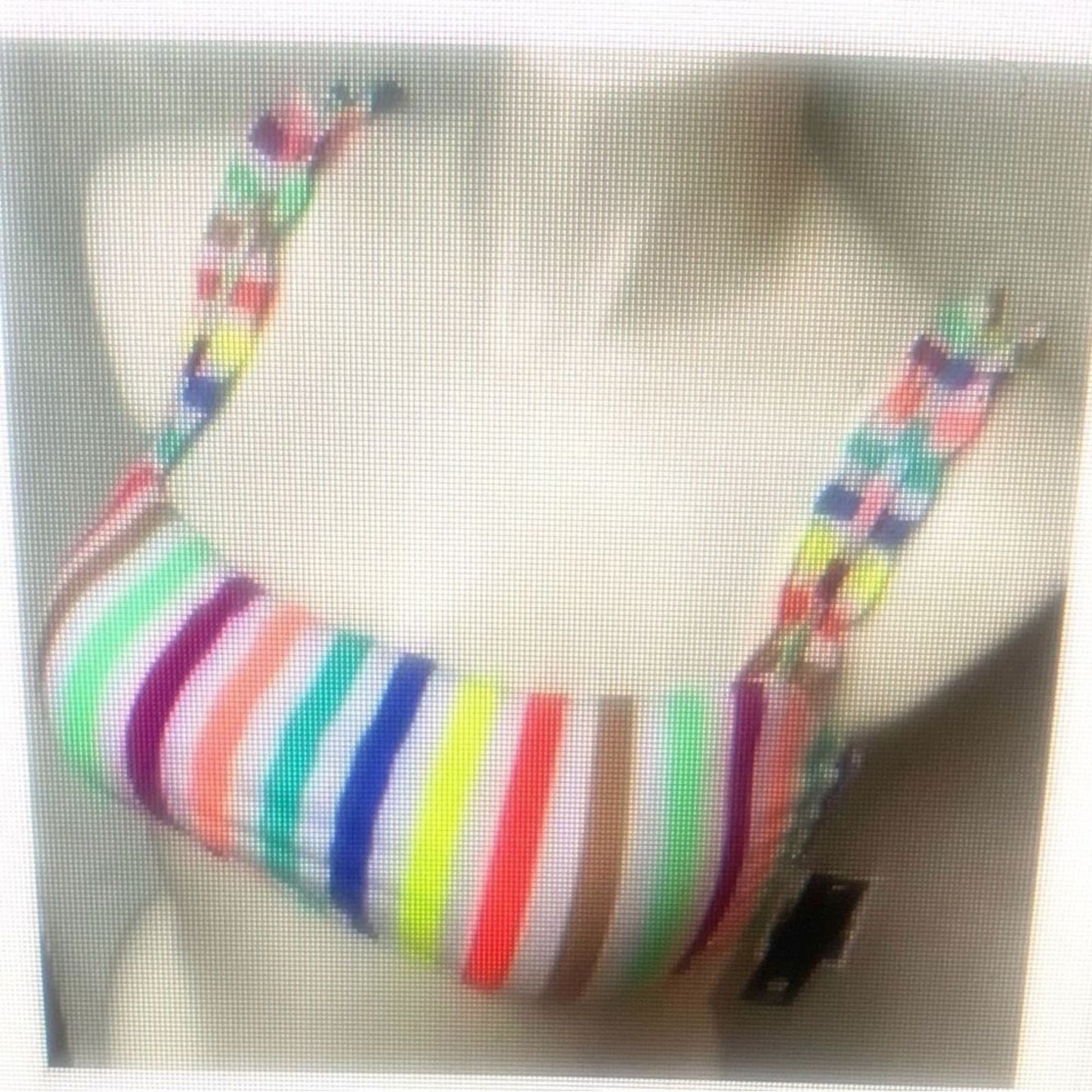 NoBo Neon Stripe Juniors Bikini