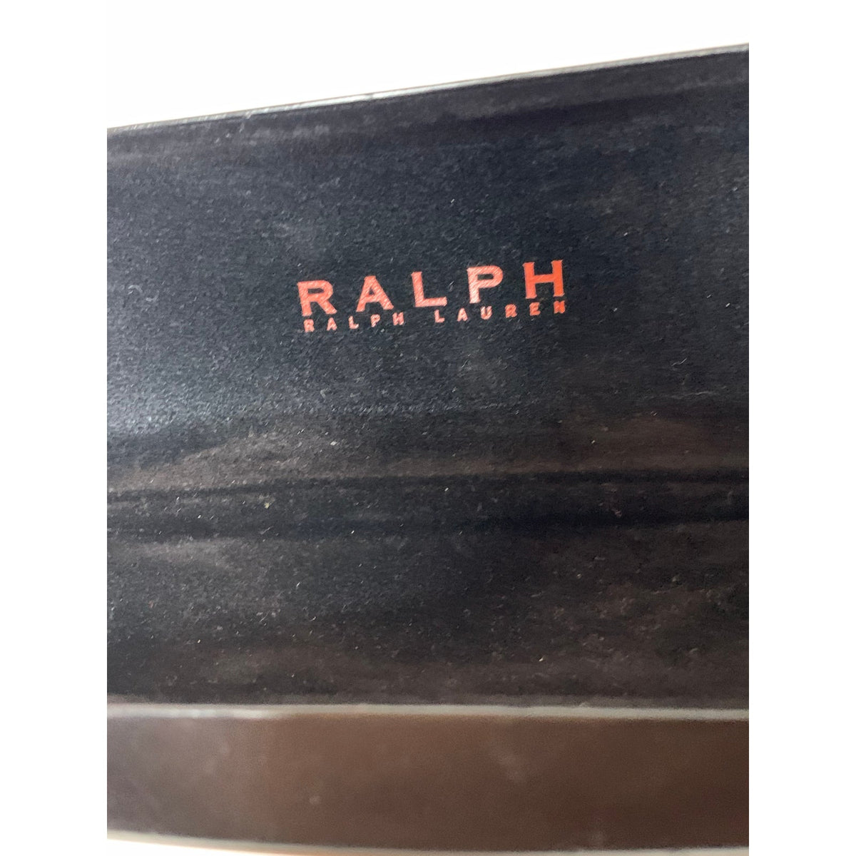 Ralph Lauren Eyeglasses Sunglasses Case Unisex One Size Black Logo