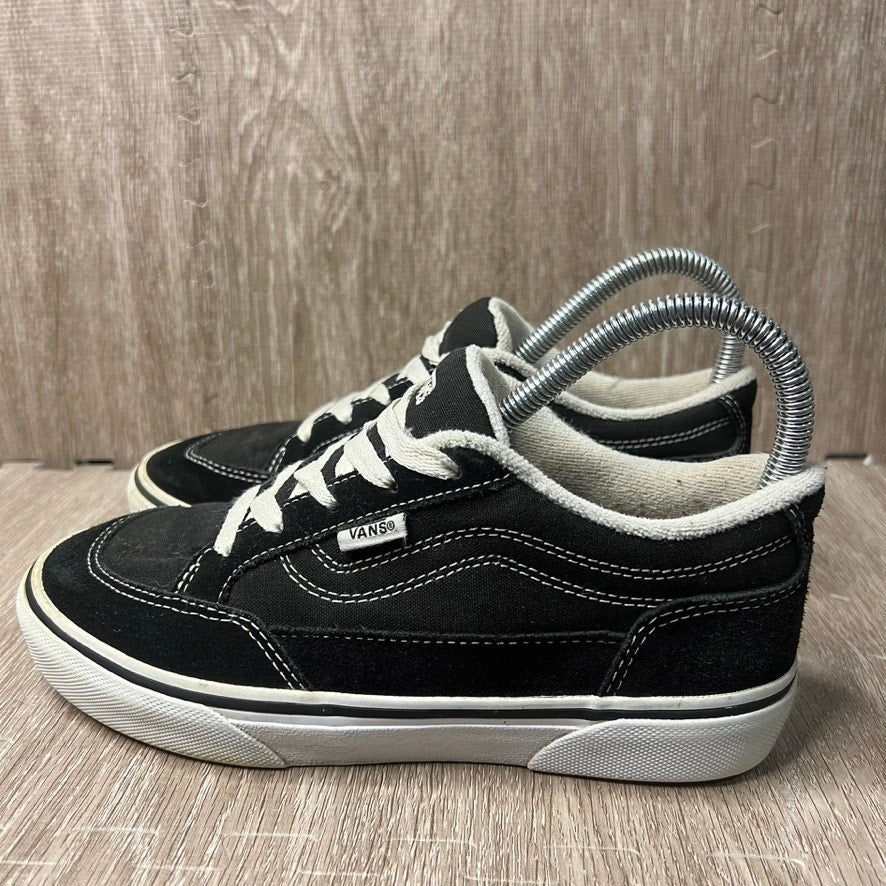 Vans Bearcat Youth Black/White Low Top Sneakers Size 3.5 Unisex Kids