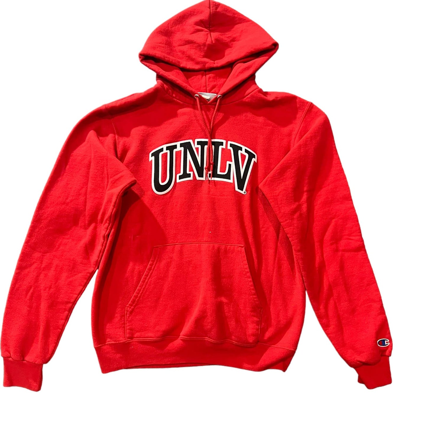 Champion UNLV Rebels Red Embroidered Pullover Hoodie Unisex Size Small