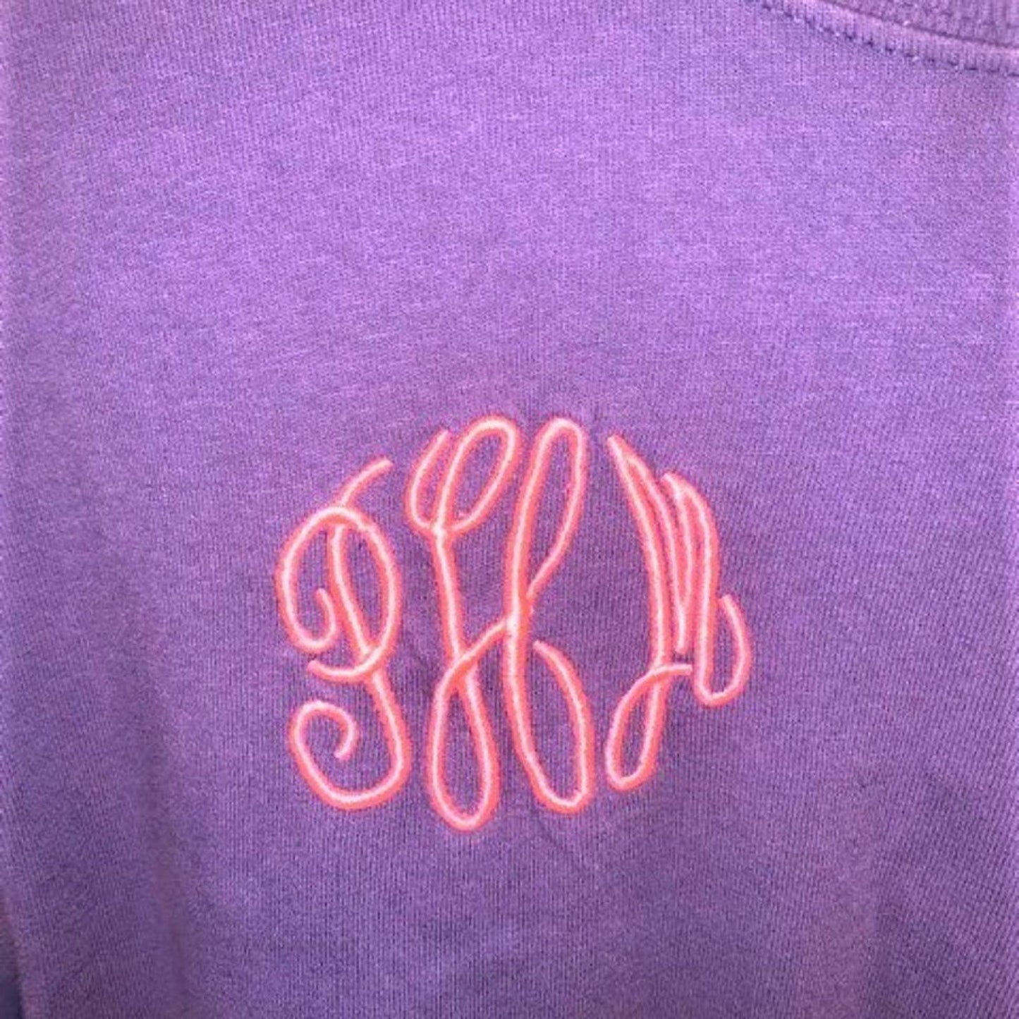 Simply Southern purple long sleeve tee EUC