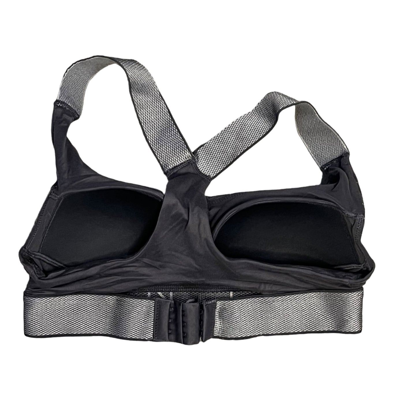 Calvin Klein Women's Small Lightly Lined Bralette Black/Grey Sports Bra