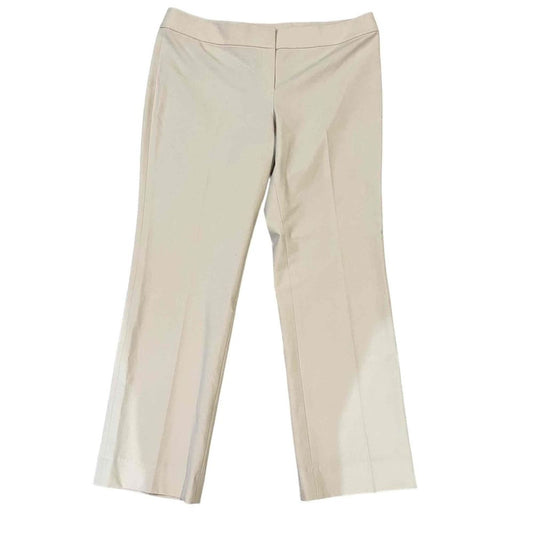 Nine West Women's "The Trouser" High-Waisted Straight-Leg Dress Pants Size 12