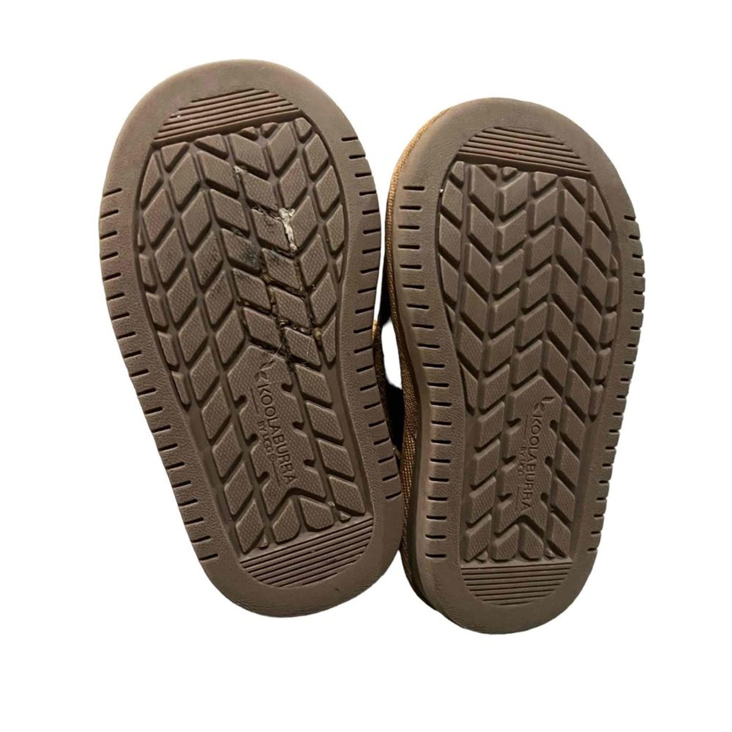 Koolaburra by UGG Kids Classic Short Boots Chestnut Brown Slip On Size 6