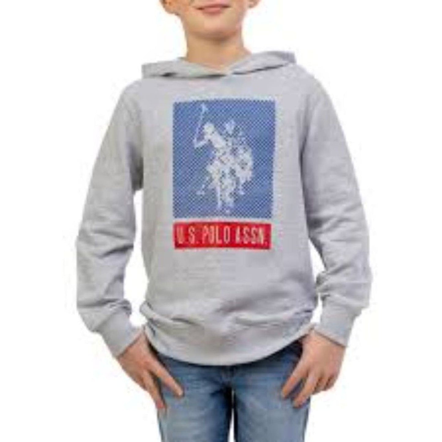 U.S. Polo Assn. Boys Graphic Hoodie, Size XXL