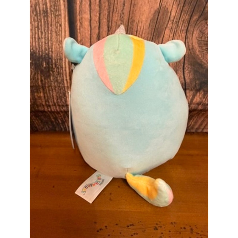 NWT Squishmallows Hudson the Unicorn 8" Blue Plush Toy
