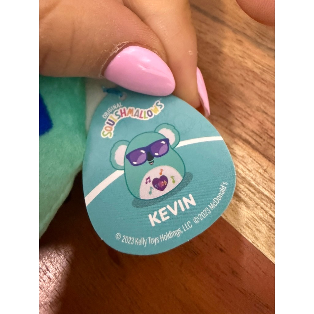 NWT McDonald's Squishmallows Happy Meal Toys Set of 3 Collectibles