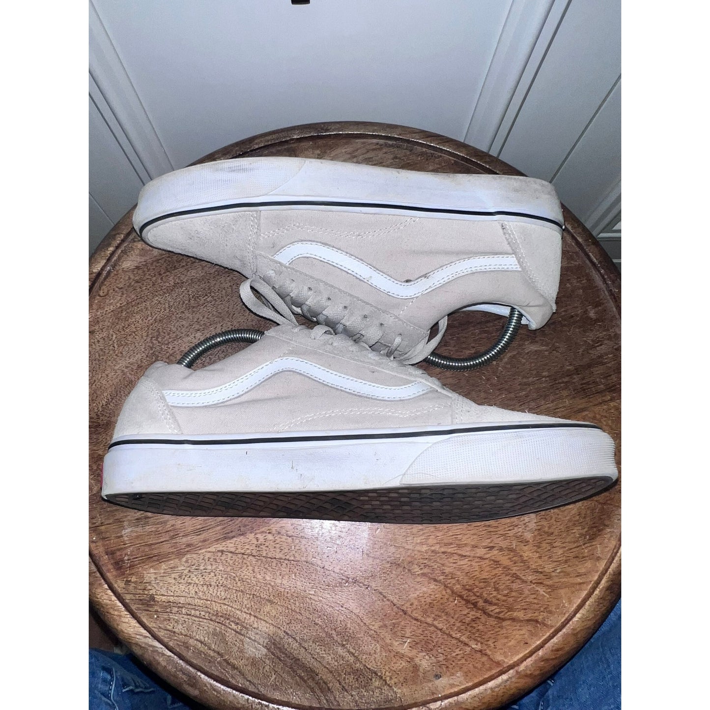 Vans Old Skool Men's 8.5/Women's 10 Skate Shoes Gray Low Top Casual Sneaker