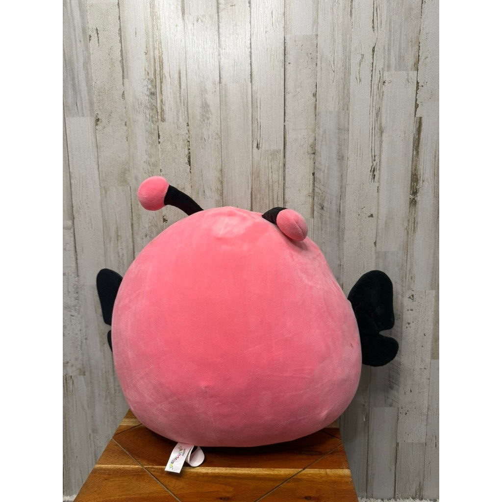 Squishmallow Andreina Pink Monarch Butterfly 16" Plush Toy