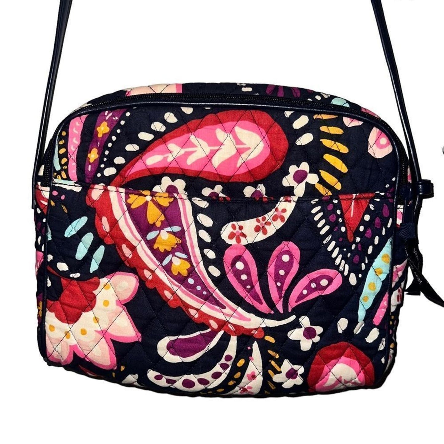 Vera Bradley Trimmed Crossbody Bag Painted Paisley - Fall 2019