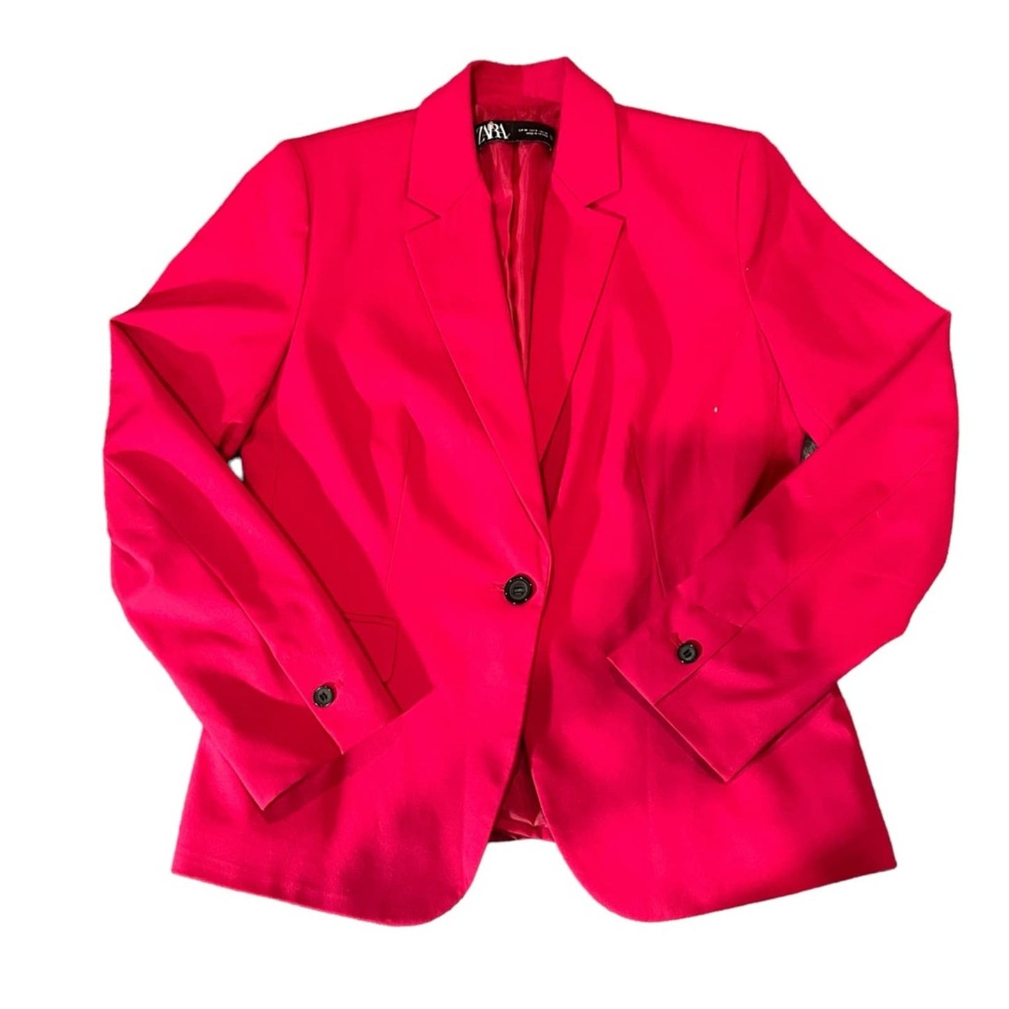 Zara | Fuschia Basic Blazer Bloggers Favorite | Size 8