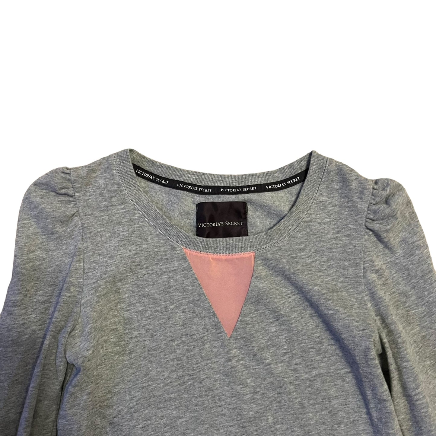 Victoria's Secret Women's XS Gray Long Sleeve Lightweight Casual Pullover Shirt