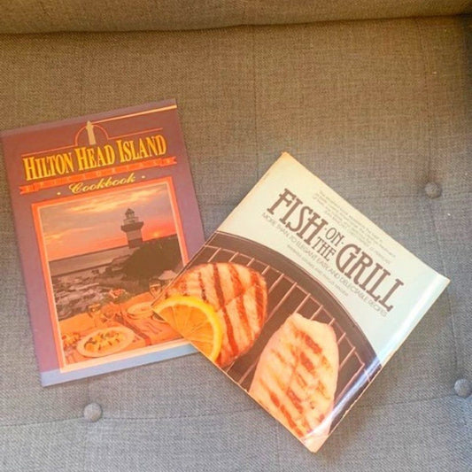 Set 2 Cookbooks Hilton Head/Fish on the Grill