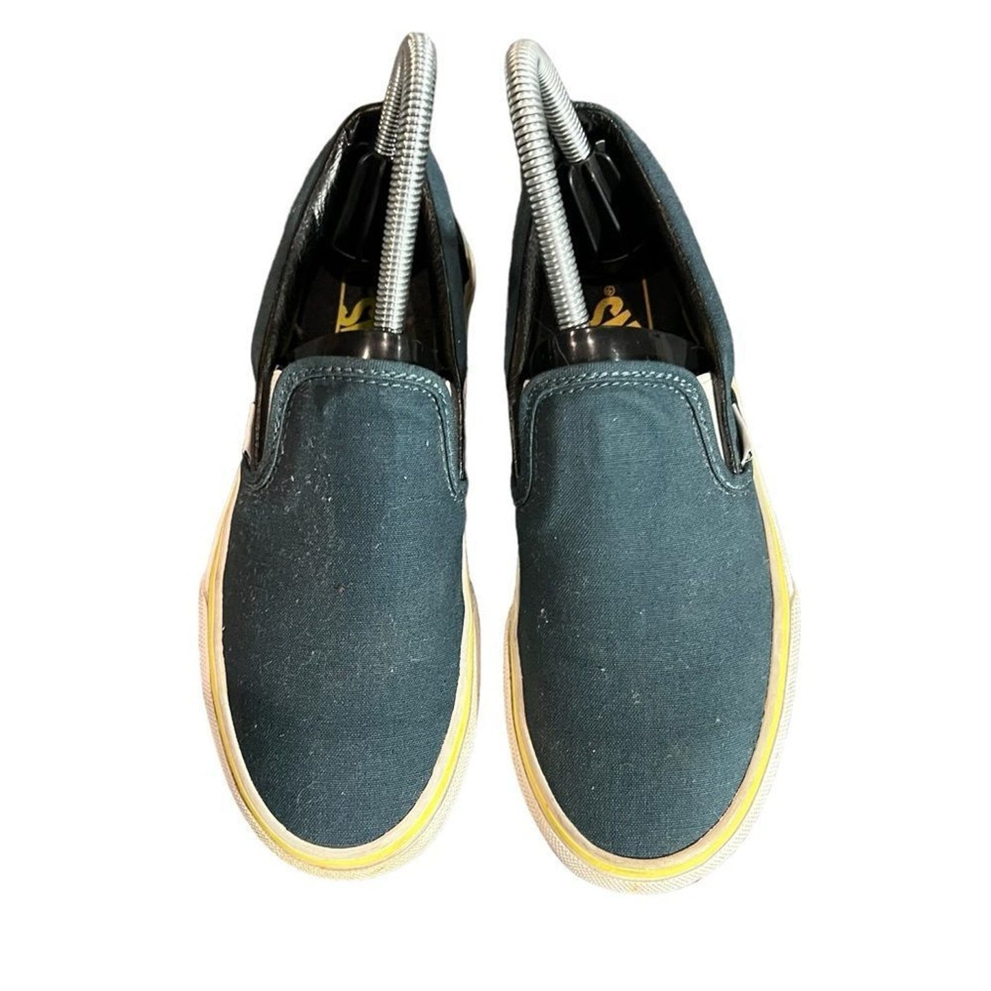 Vans Classic Slip-On Sneakers Women's 5.5 Blue/Teal Skate Casual Shoes