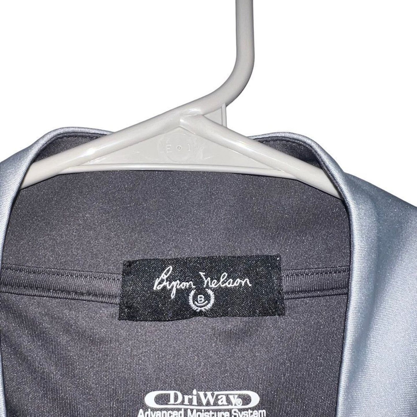 Byron Nelson 1/4 zip grey golf vest L