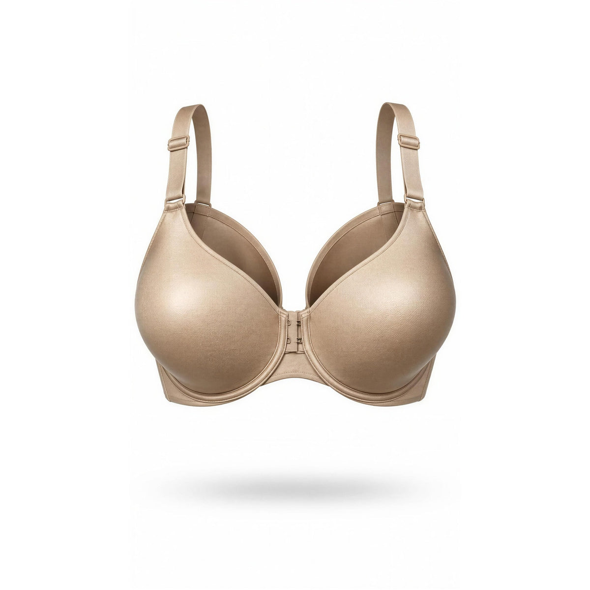 Soma Vanishing Back T-Shirt Bra Womens 38C Beige Nude Underwire Full