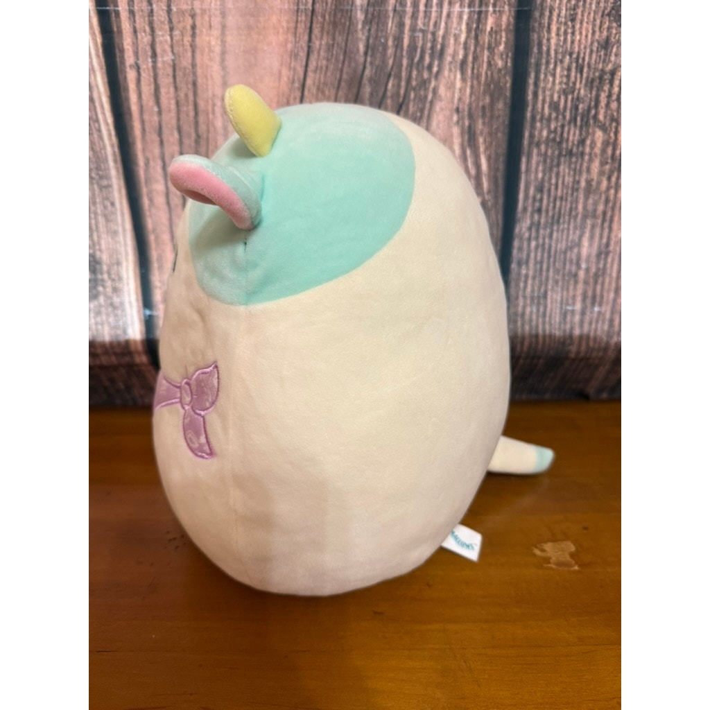 Squishmallows Belana the Cow Plush Toy with Purple Bandana Medium 12"