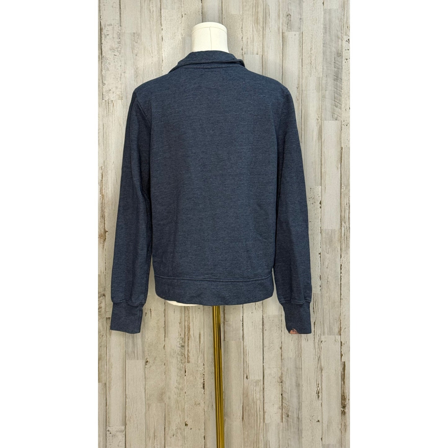 North Carolina Tar Heels Womnen's Quarter-Zip Sweatshirt Blue Size Medium