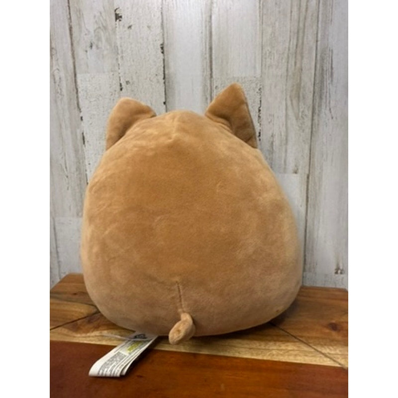 Squishmallows 8" Regina Corgi Plush Toy with Boba Multicolor