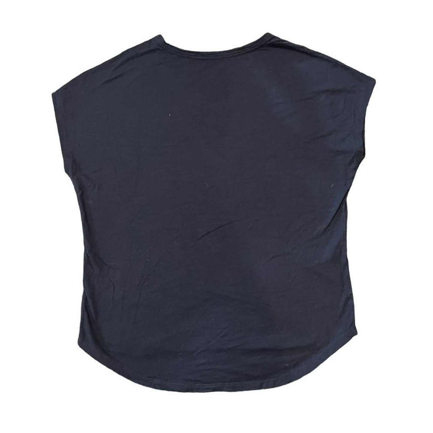 Lauren Ralph Lauren Navy Short Sleeve Shirt Size Large