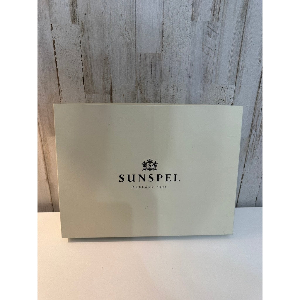 Sunspel Large Gift Presentation Box With Lid Beige Logo Luxury Keepsake
