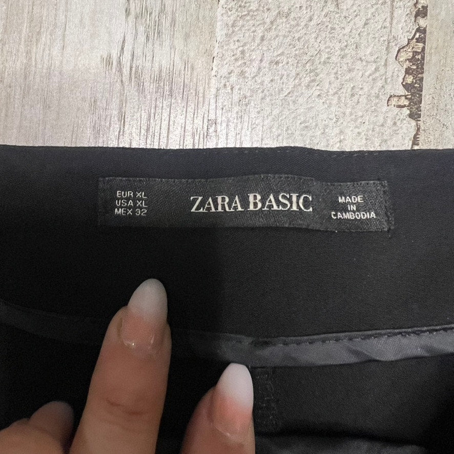 Zara Basic Women's Black Dress Pants Size XL