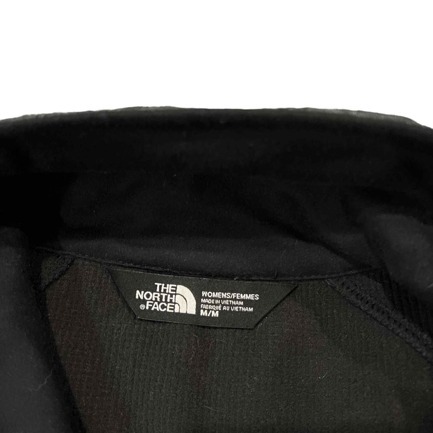 The North Face Ridgewall Vest Womens Size Medium Heather Gray Full Zip WindWall
