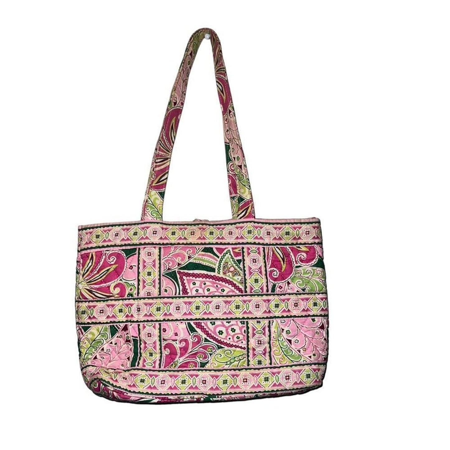 Retired Vera Bradley Pinwheel Pink Small Tote