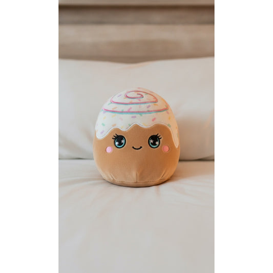 Squishmallows Chanel the Cinnamon Roll Plush Multicolor 5 in