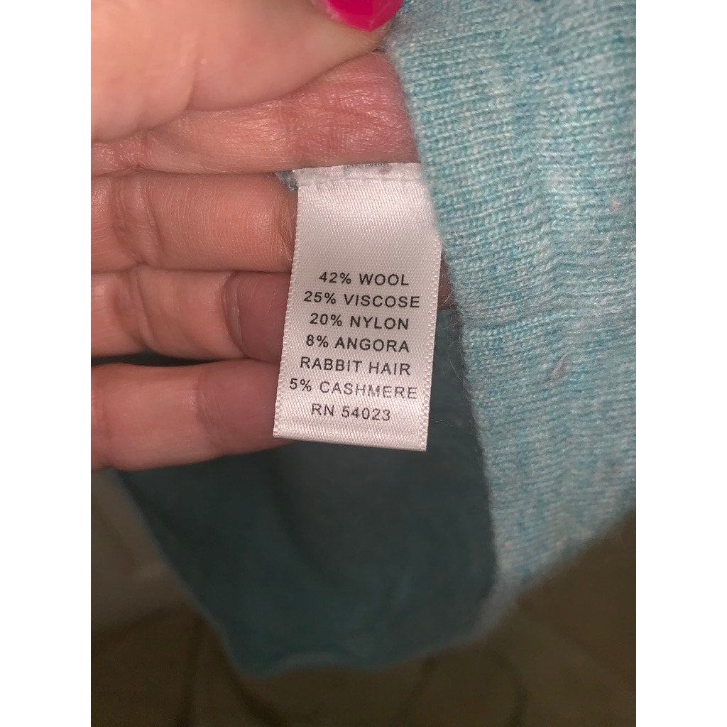 Banana Republic Women's Blue Pullover Sweater Size Medium Long Sleeve