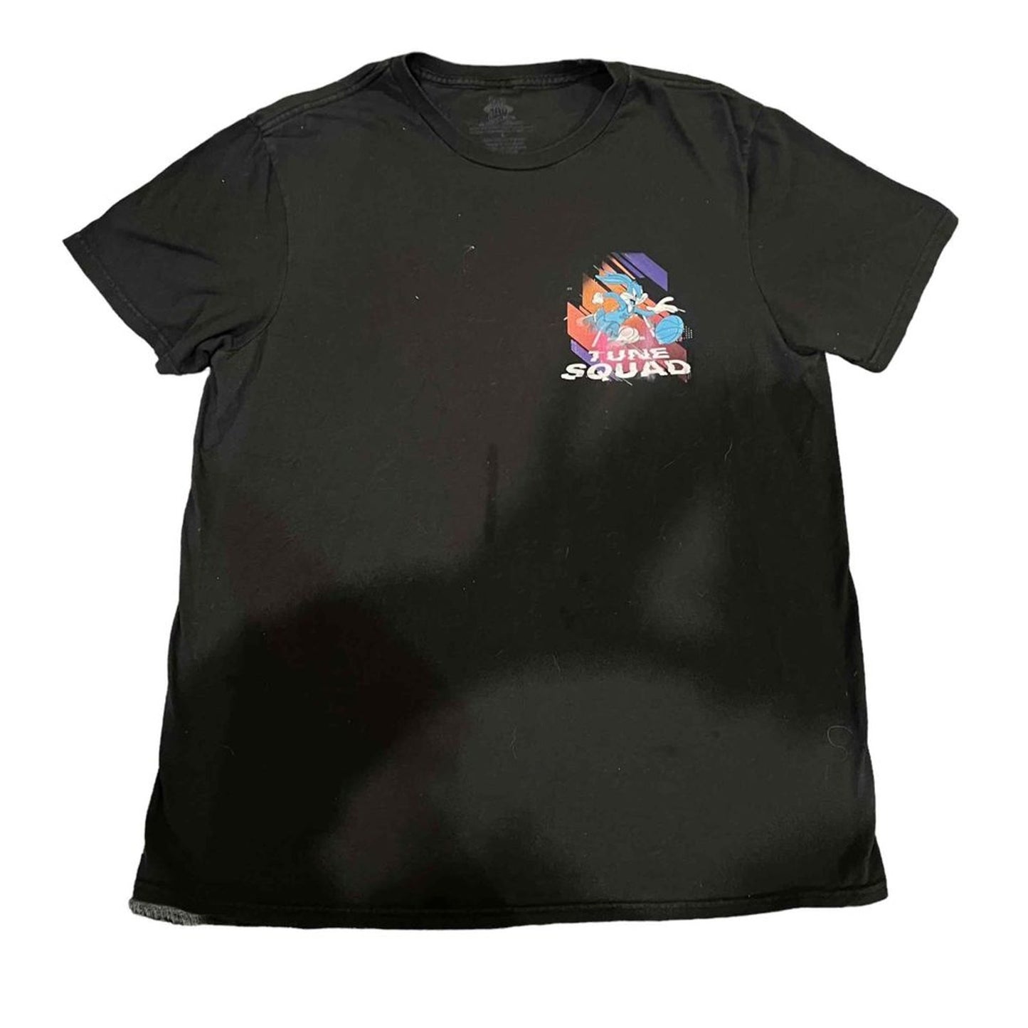 Space Jam A New Legacy T-Shirt Mens Size Large Black Tune Squad Graphic
