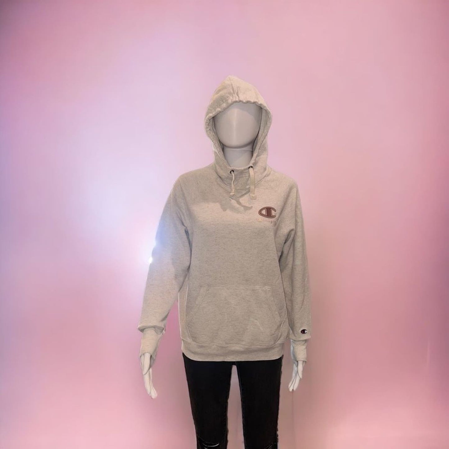 Champion Hoodie Rose Gold Women’s Small