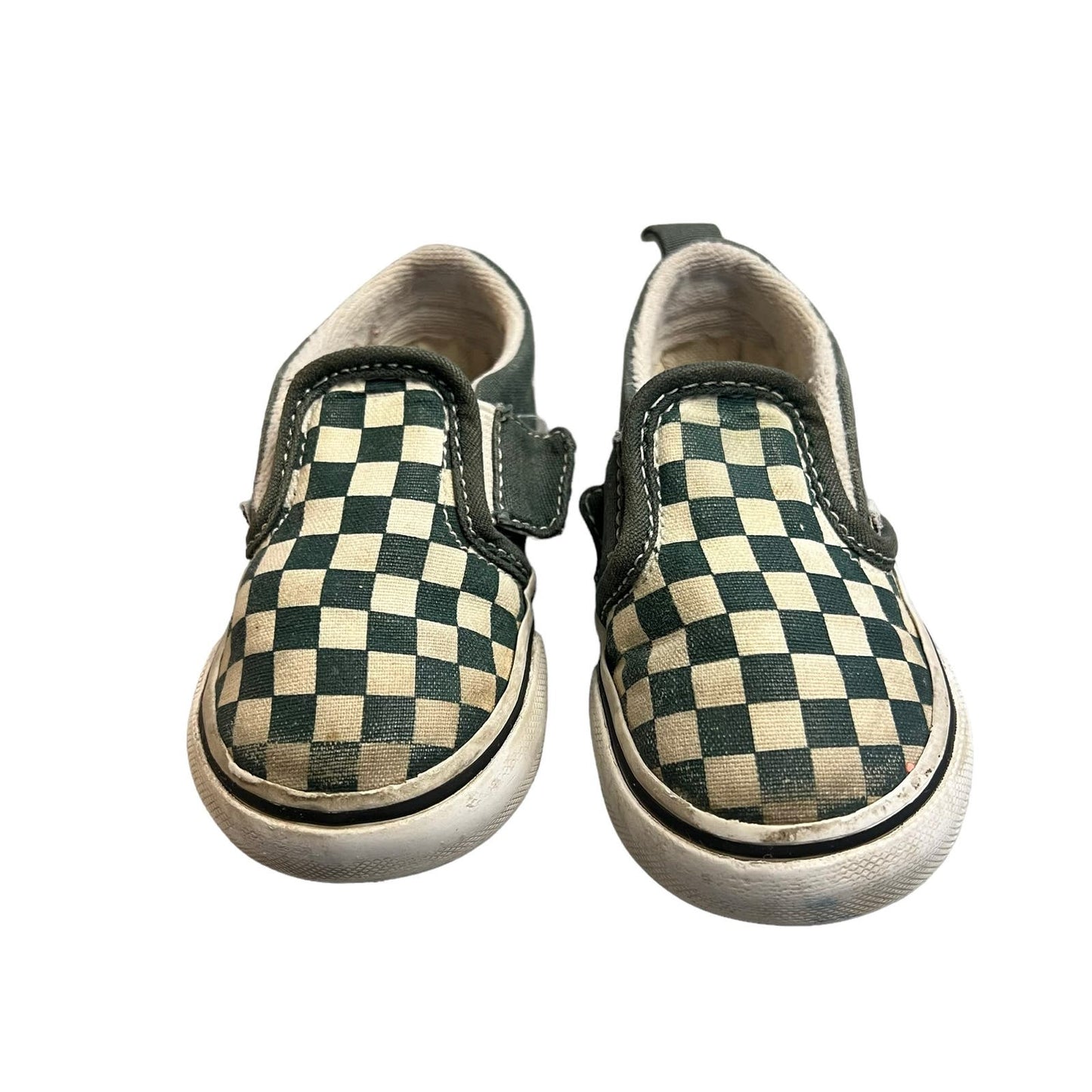 Vans Slip-On V (Color Theory) Checkerboard Mountain View Toddler Size 5.0