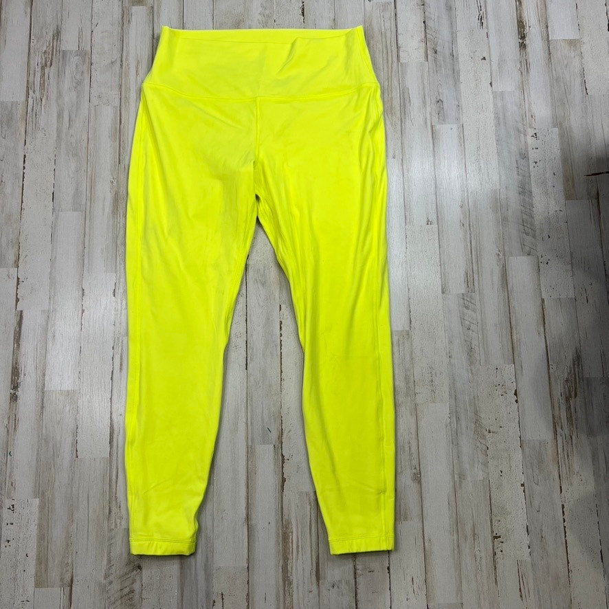 Lululemon Align High-Rise Pant 28" Yellow Leggings Size 14 Yoga Everyday Wear